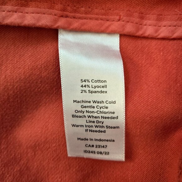 Talbots Slighty Cropped Utility Jacket Size Small - Picture 7 of 7